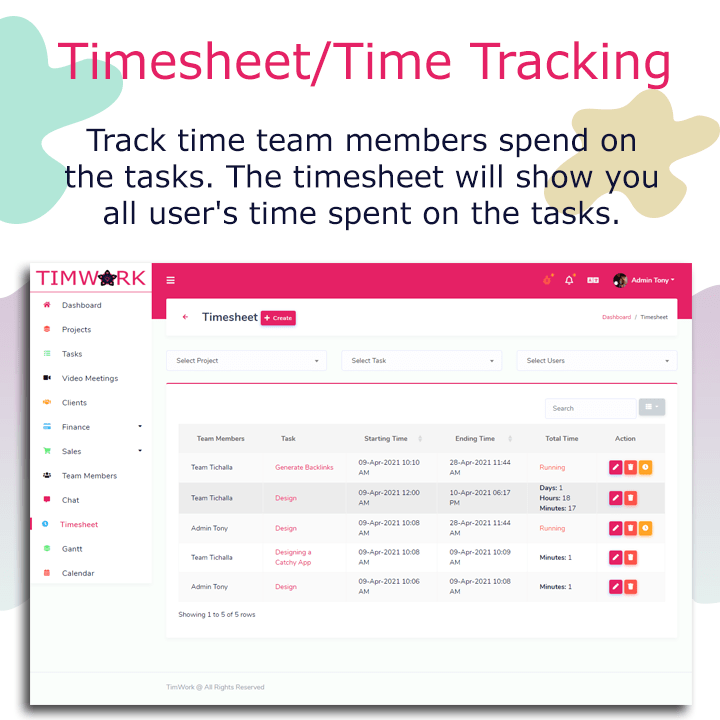 HIGH - Project Management System